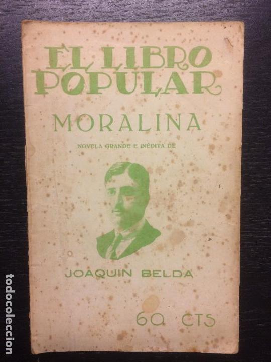 Libros antiguos: MORALINA, JOAQUIN BELDA, EL LIBRO POPULAR - Foto 1