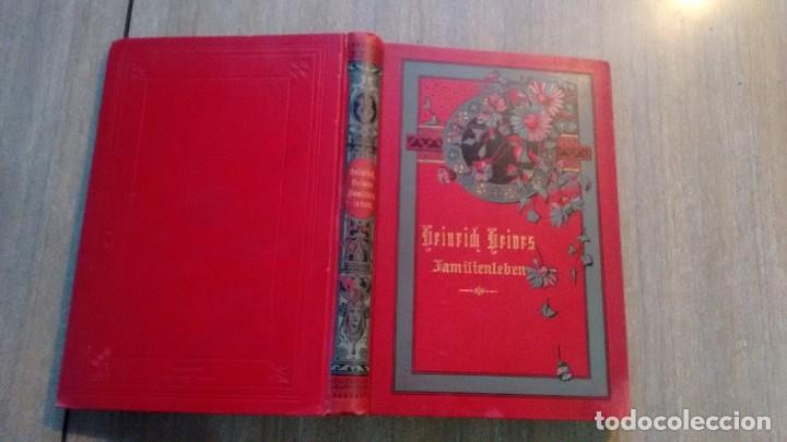 Libros antiguos: HEINRICH HEINES - FAMILIENLEBEN - Foto 2