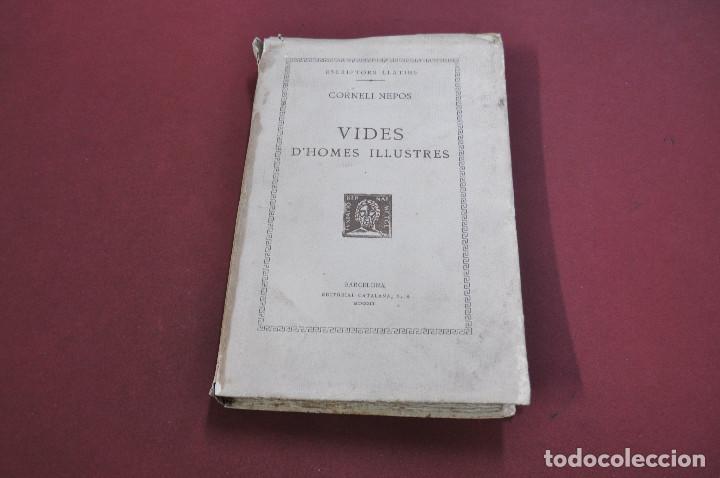 Libros antiguos: vides dhomes illustres - corneli nepos - a&ntilde;o 1923 - ACLB - Foto 1
