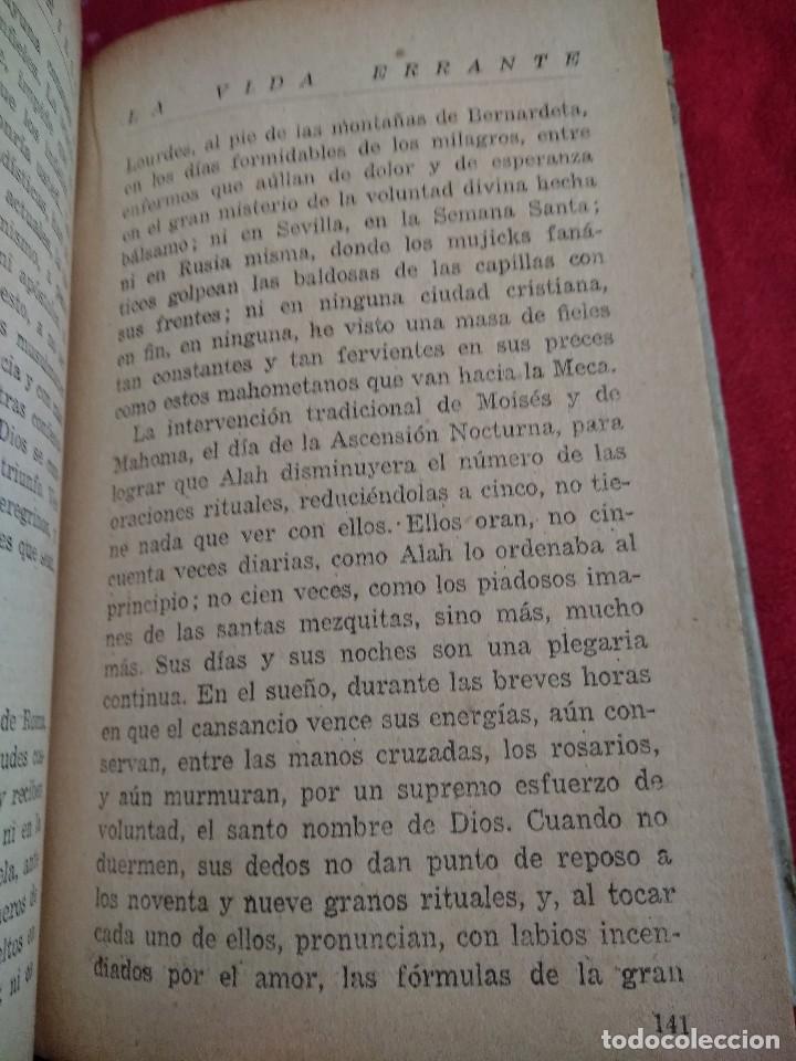 Libros antiguos: OBRAS DE E. GOMEZ CARRILLO LA VIDA ERRANTE  A&Ntilde;O 1923 - Foto 2