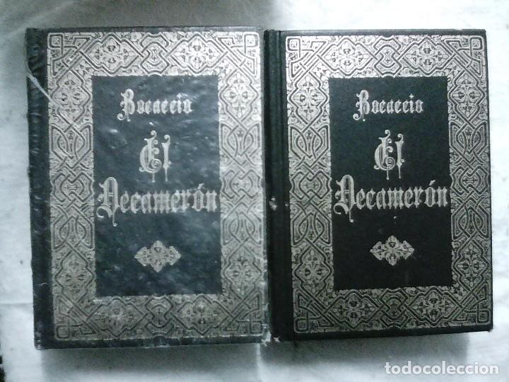 Libros antiguos: DECAMERON. BOCACCIO. PARTES 1 Y 2. - Foto 1