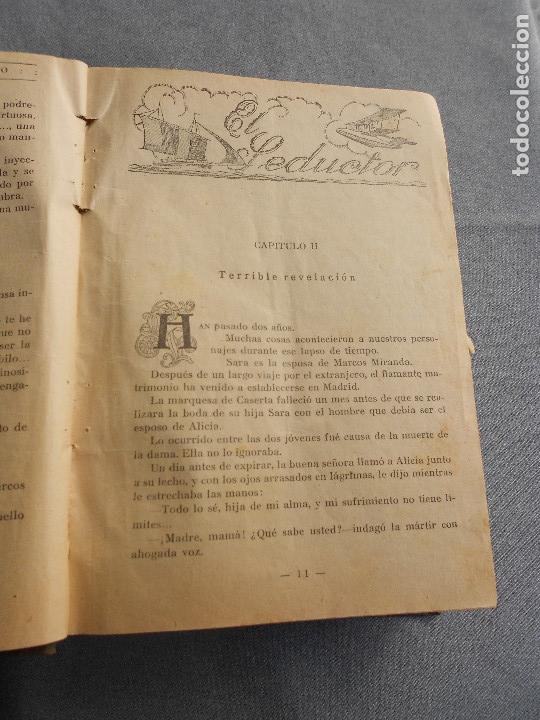 Libros antiguos: EL SEDUCTOR. DOS TOMOS - Foto 3