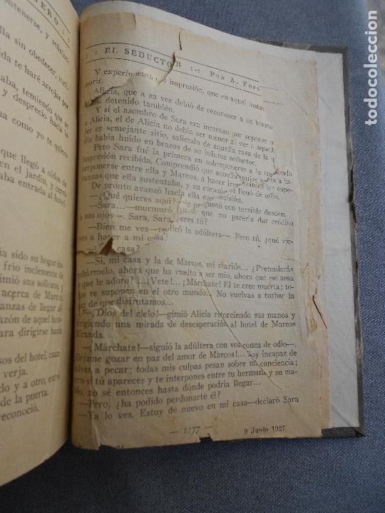 Libros antiguos: EL SEDUCTOR. DOS TOMOS - Foto 7