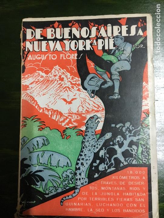 Libros antiguos: De Buenos Aires a Nueva York a pie - Foto 1