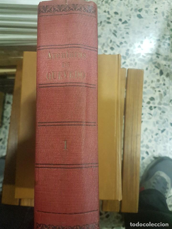 Libros antiguos: AVENTURAS DE QUEVEDO 2 tomos - Foto 2