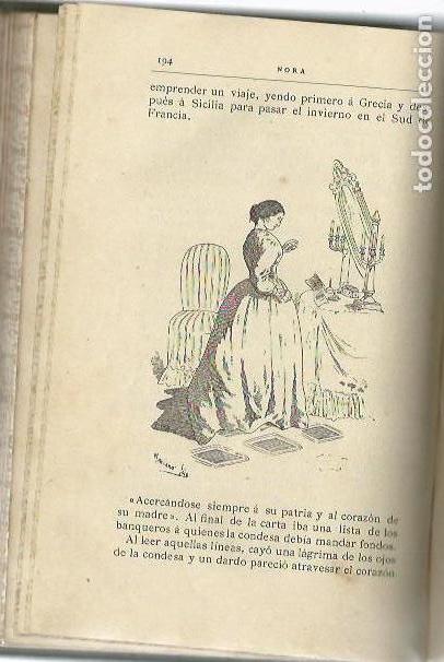 Libros antiguos: Nora. Baronesa de Brackel 1884 - Foto 3