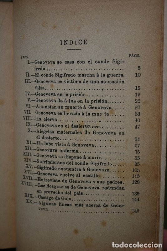 Libros antiguos: GENOVEVA DE BRABANTE - SCHMID, Crist&oacute;bal .- - Foto 7