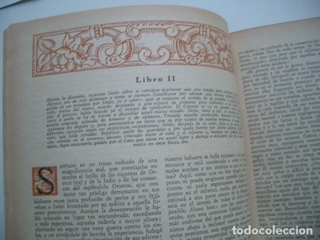 Libros antiguos: EL PARAISO PERDIDO. MILTON,   IBERIA, Madrid, (1932) - Foto 5