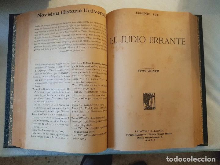 Libros antiguos: EL JUD&Iacute;O ERRANTE. Eugenio SUE. Sobre 1905 - Foto 2