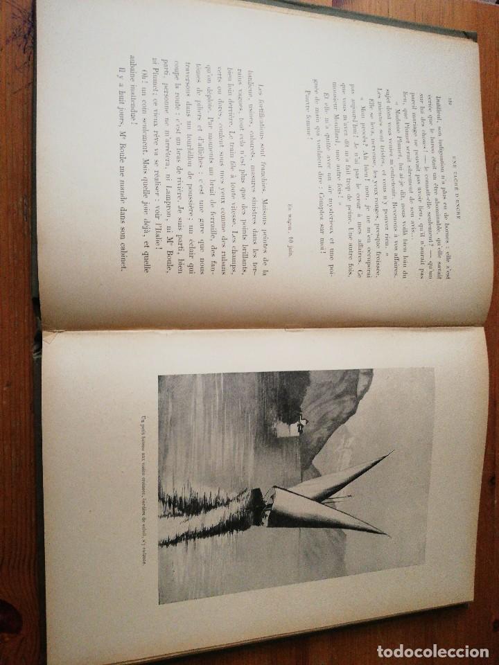 Libros antiguos: Une tache dEncre. Rene Bazin - Foto 8