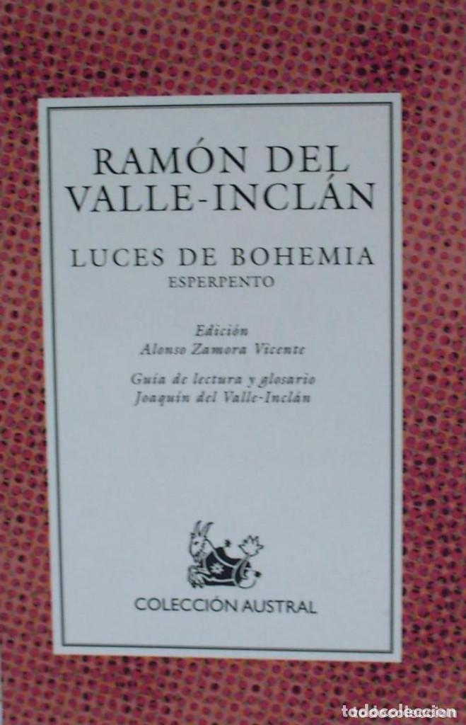 Libros antiguos: LUCES DE BOHEMIA - RAMON DEL VALLE-INCLAN - Foto 1