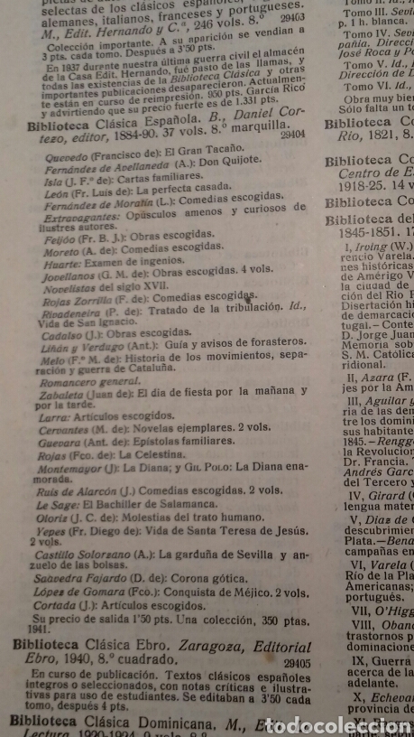 Libros antiguos: Biblioteca Cl&aacute;sica Espa&ntilde;ola de Daniel Cortezo - Foto 4