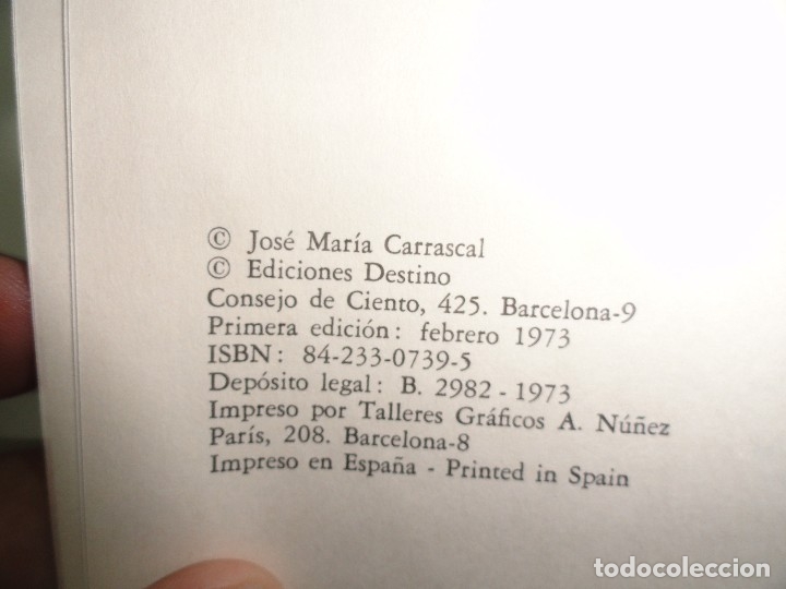 Libros antiguos: Primera Edici&oacute;n de Groovy - Jos&eacute; Mar&iacute;a Carrascal 1973 - Foto 2