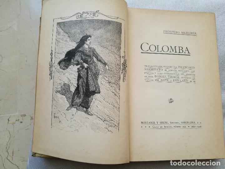 Libros antiguos: M&eacute;rim&eacute;e: Colomba (1908) - Foto 3