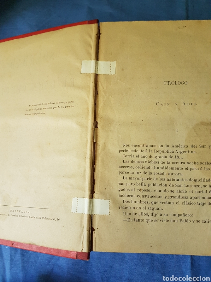 Libros antiguos: Novela Soledad 2 tomos 1880 Pacheco - Foto 4