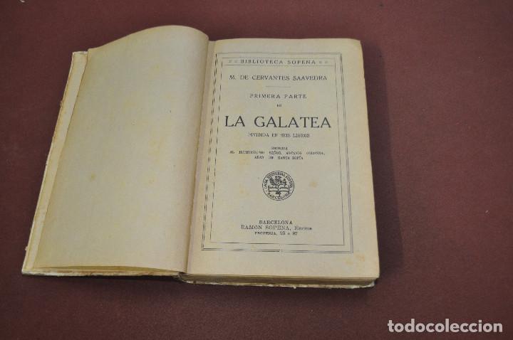 Libros antiguos: La galatea - M. de Cervantes Aaavedra - ACL1 - Foto 2
