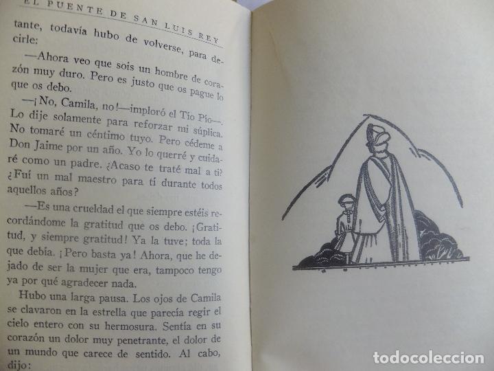 Libros antiguos: Thornton Wilde El Puente de San Luis Rey 1930 - Foto 7