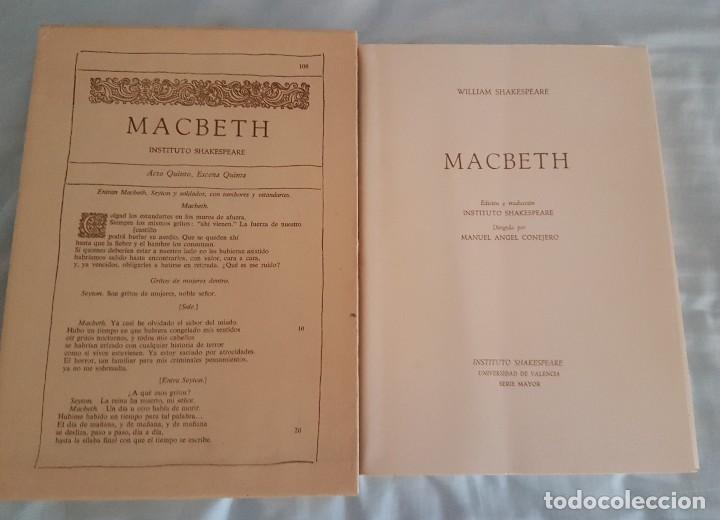 Libros antiguos: Macbeth - Foto 2