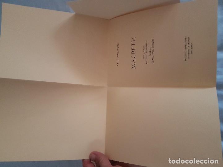 Libros antiguos: Macbeth - Foto 5