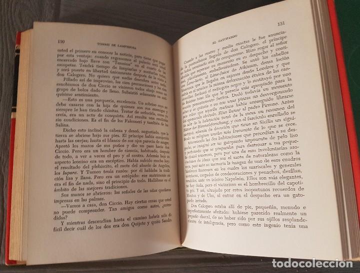 Libros antiguos: El gatopardo Giussepe Tomasi - Foto 3