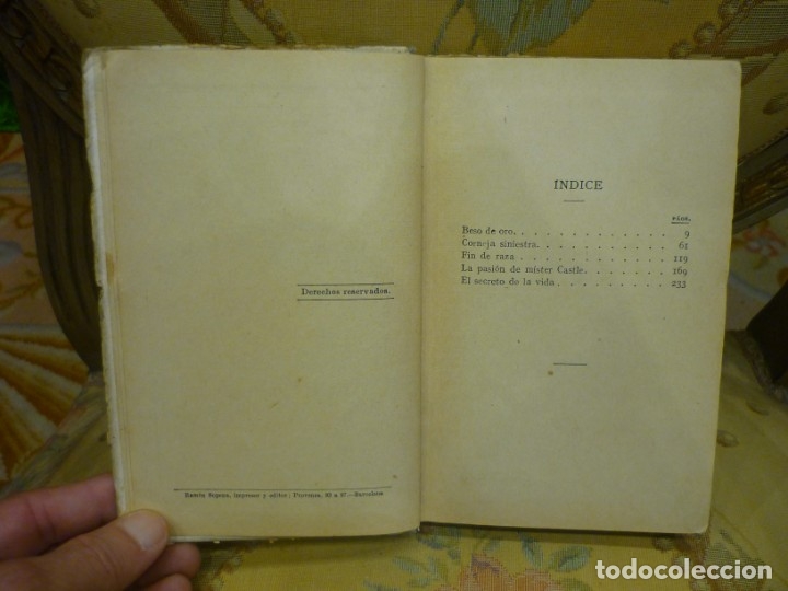 Libros antiguos: BESO DE ORO, DE EDUARDO MARQUINA. - Foto 5