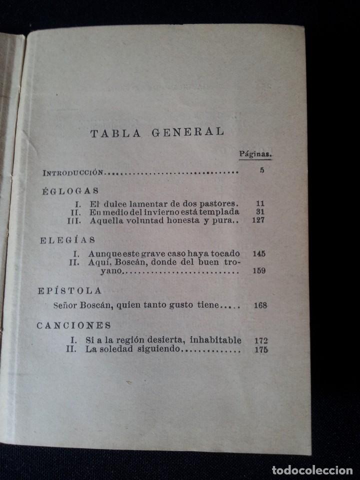 Libros antiguos: GARCILASO DE LA VEGA - OBRAS - CLASICOS GRANADA - Foto 6