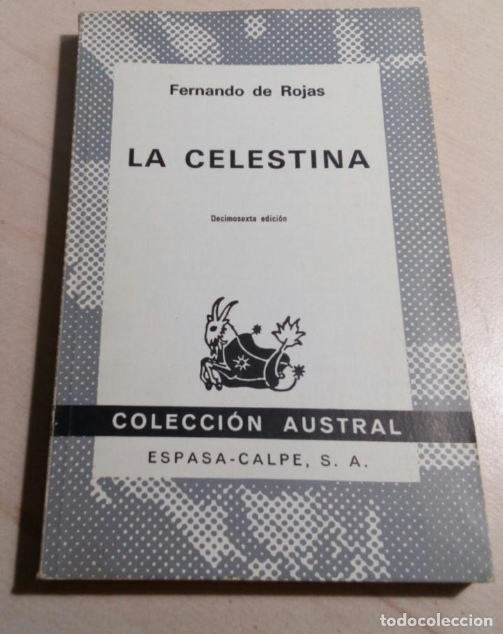 Libros antiguos: FERNANDO DE ROJAS.LA CELESTINA.AUSTRAL N&ordm;195.(1977) - Foto 1