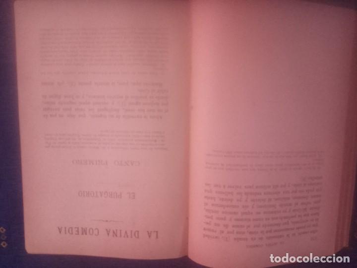 Libros antiguos: La Divina Comedia. Dante Alighieri. 1905. - Foto 6