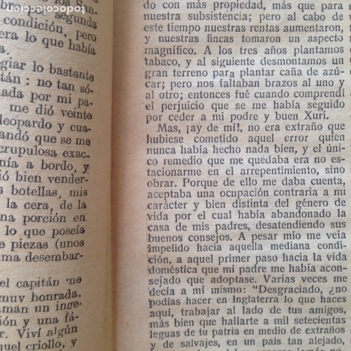 Libros antiguos: 1936 Aventuras de Robinson Crusoe - Foto 2