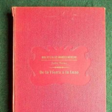 Libros antiguos: DE LA TIERRA A LA LUNA JULIO VERNE 1.932 EDITORIAL SOPENA. Lote 134937858