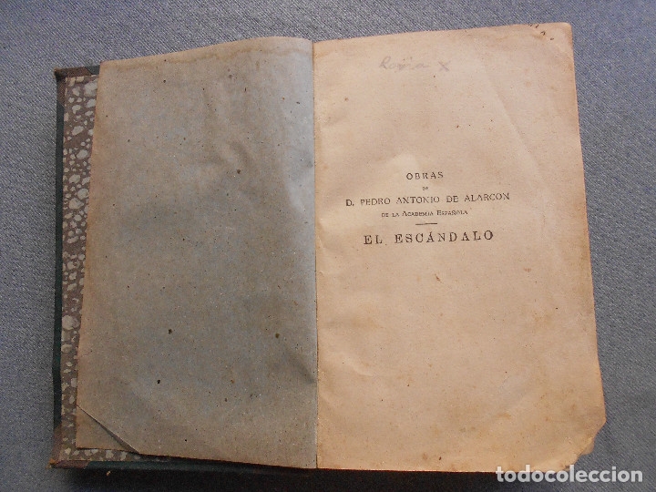 Libros antiguos: EL ESCANDALO. - Foto 3