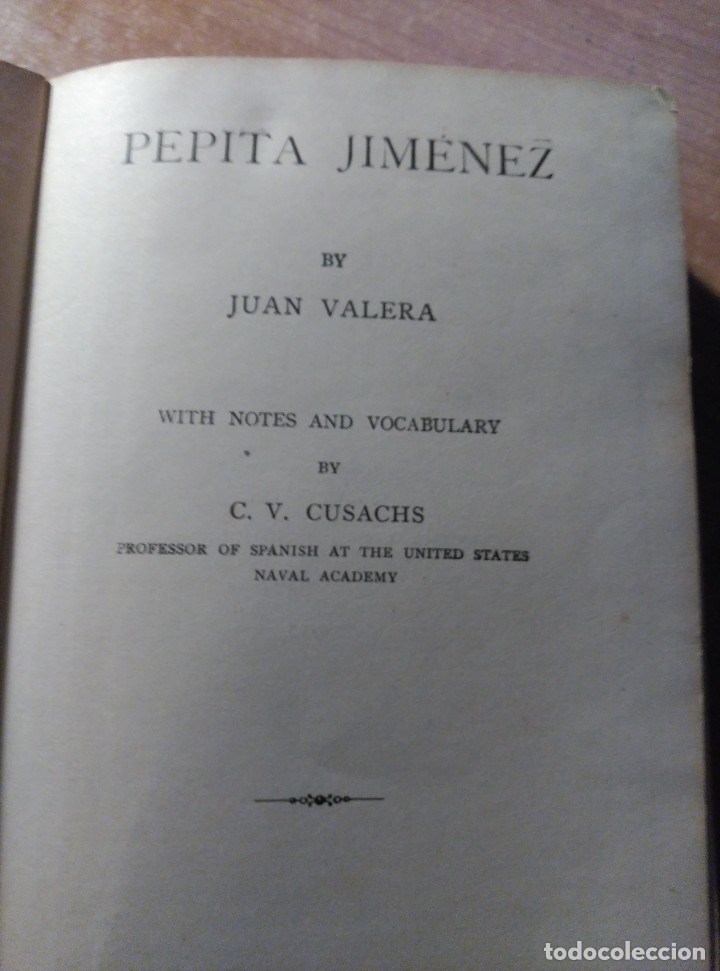 Libros antiguos: Pepita Jim&eacute;nez, Valera, 1910 - Foto 3