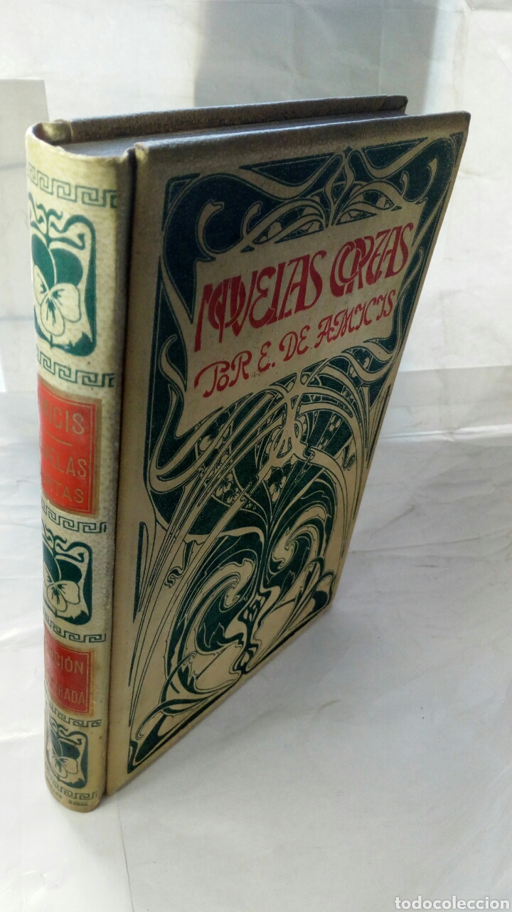 Libros antiguos: Novelas Cortas. Edmundo de Amicis. - Foto 6