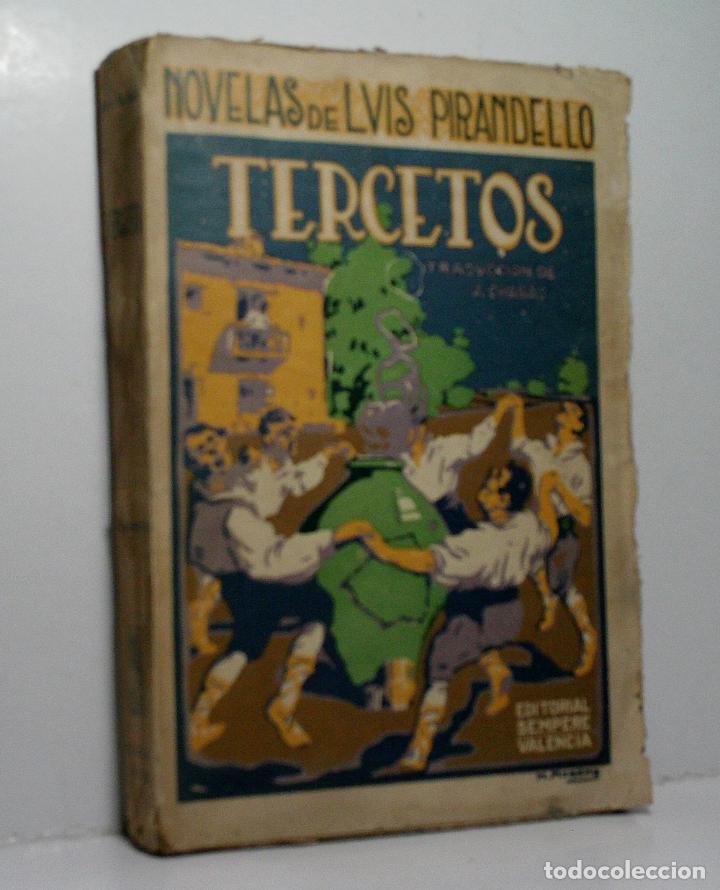 Libros antiguos: TERCETOS. PIRANDELLO Luis - Foto 1