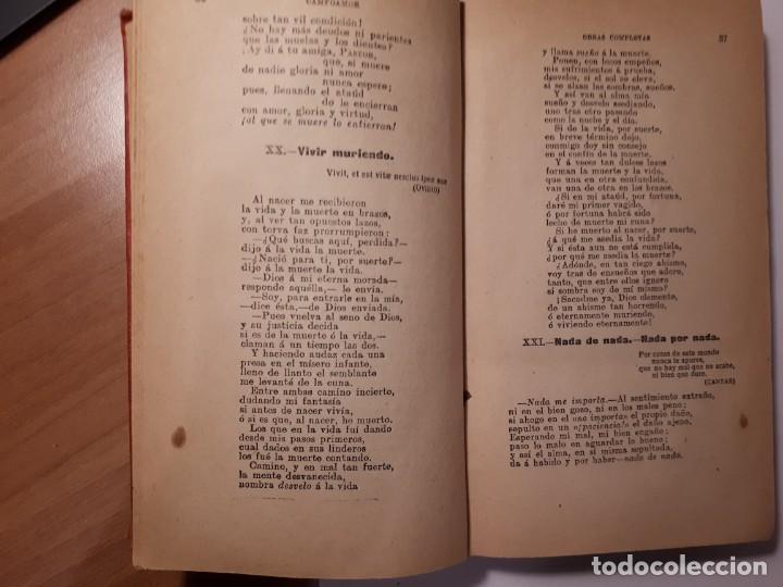 Libros antiguos: CAMPOAMOR. OBRAS COMPLETAS. TOMO I - Foto 6