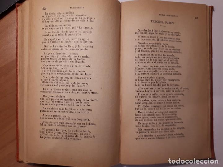 Libros antiguos: CAMPOAMOR. OBRAS COMPLETAS. TOMO I - Foto 7