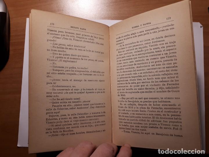 Libros antiguos: TIERRA Y PATRIA. REN&Eacute; BAZ&Iacute;N - Foto 5
