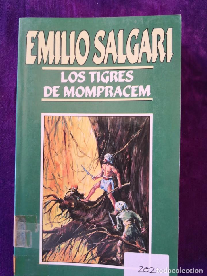 Libros antiguos: EMILIO SALGARI   Los tigres de Mompracem - Foto 1