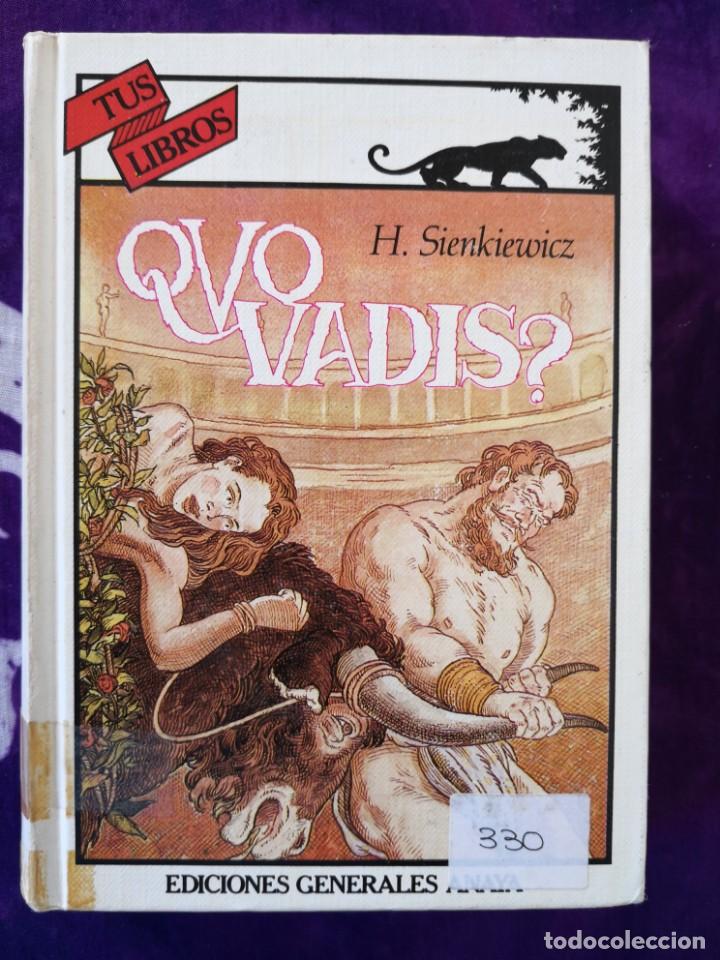 Libros antiguos: H SIENKIEWICZ   Quo Vadis? - Foto 1