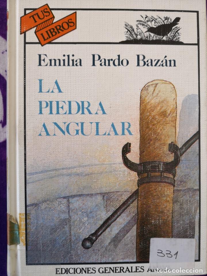 Libros antiguos: EMILIA PARDO BAZ&Aacute;N   La piedra angular - Foto 1