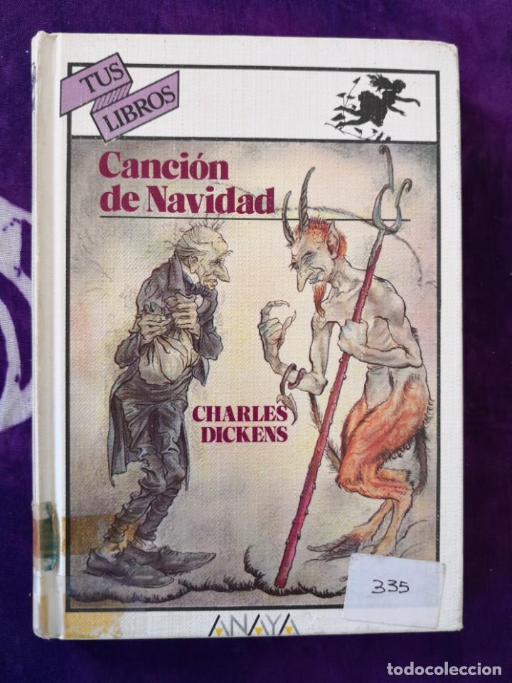 Libros antiguos: CHARLES DICKENS   Canci&oacute;n de Navidad - Foto 1