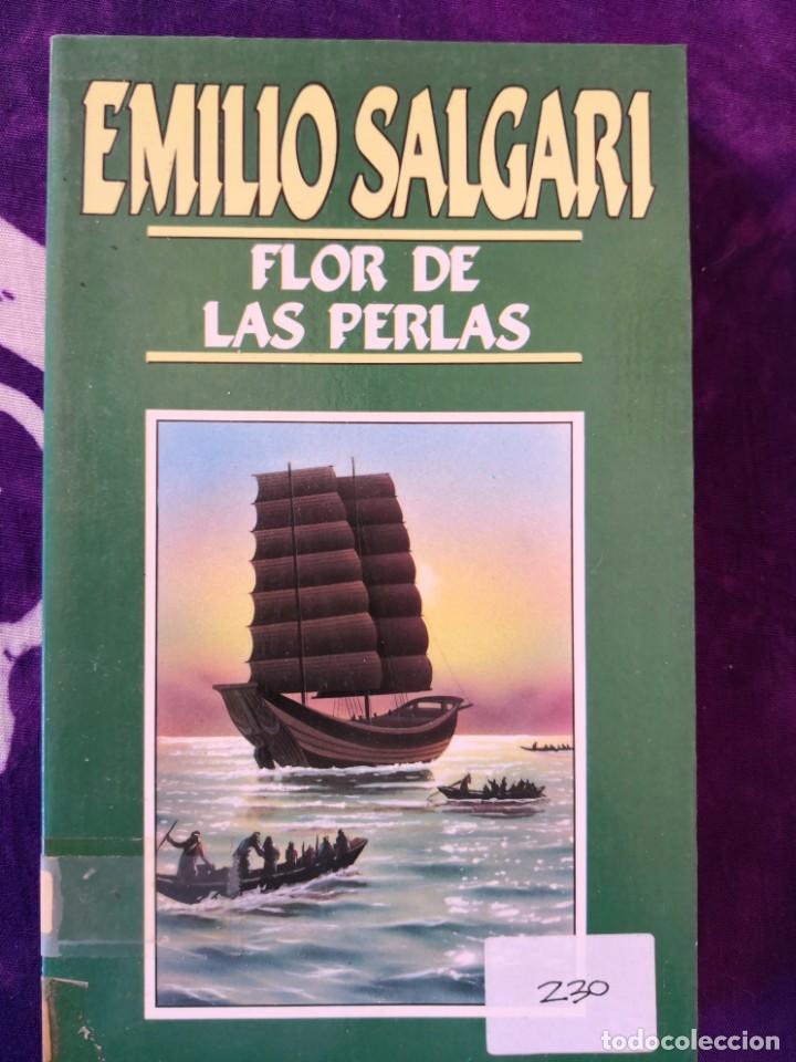 Libros antiguos: EMILIO SALGARI   Flor de las perlas - Foto 1