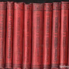 Libros antiguos: CERVANTES : OBRAS - DIEZ TOMOS (CALPE, 1920 -1922) 