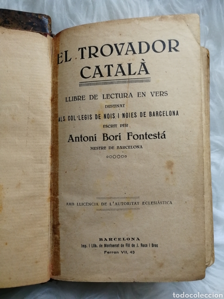 Libros antiguos: LO TROVADOR CATAL&Agrave; - Foto 2