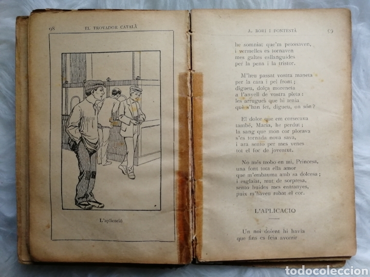 Libros antiguos: LO TROVADOR CATAL&Agrave; - Foto 7