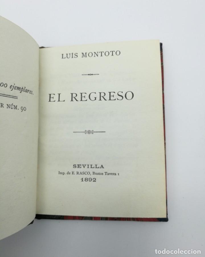 Libros antiguos: el regreso 1892 - Foto 3