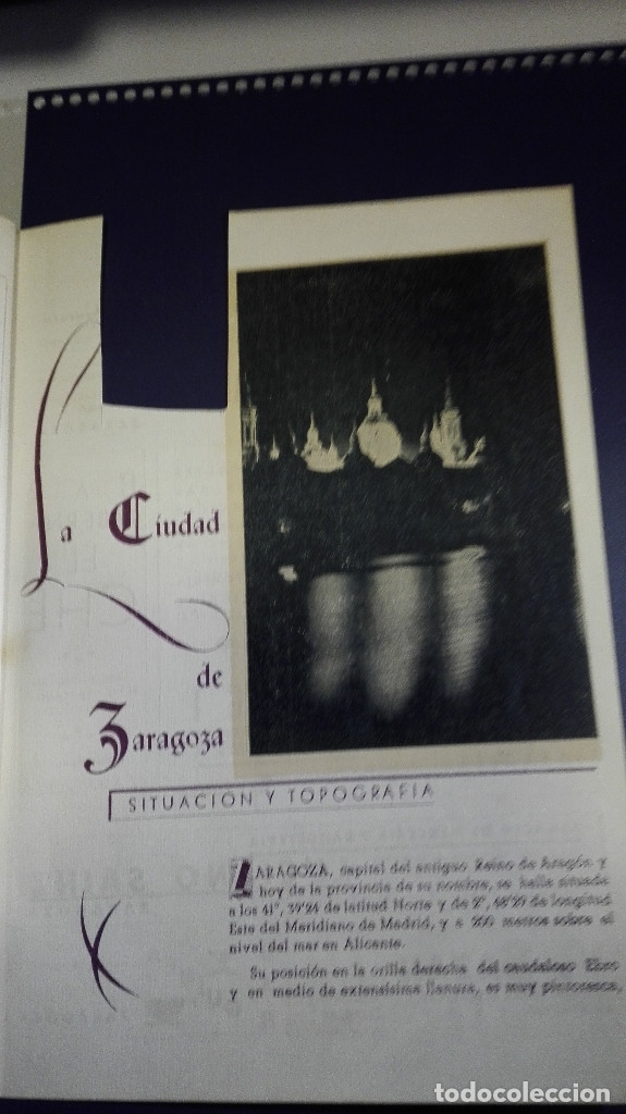 Libros antiguos: PROGRAMA GUIA DE ZARAGOZA 1945 - Foto 2