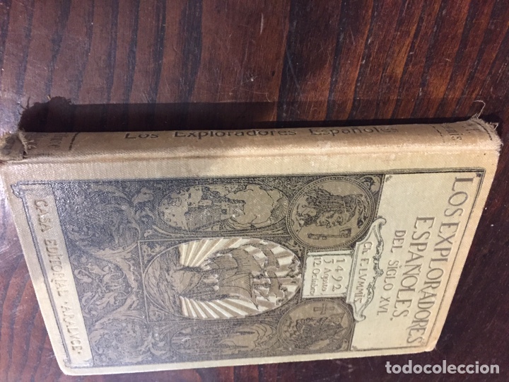 Libros antiguos: Los exploradores espa&ntilde;oles 1922 - Foto 2
