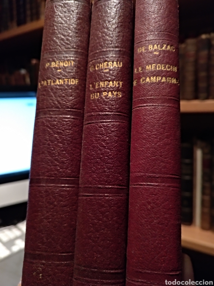 Libros antiguos: 1920-30. 3 novelas en franc&eacute;s. Envio gratis - Foto 1