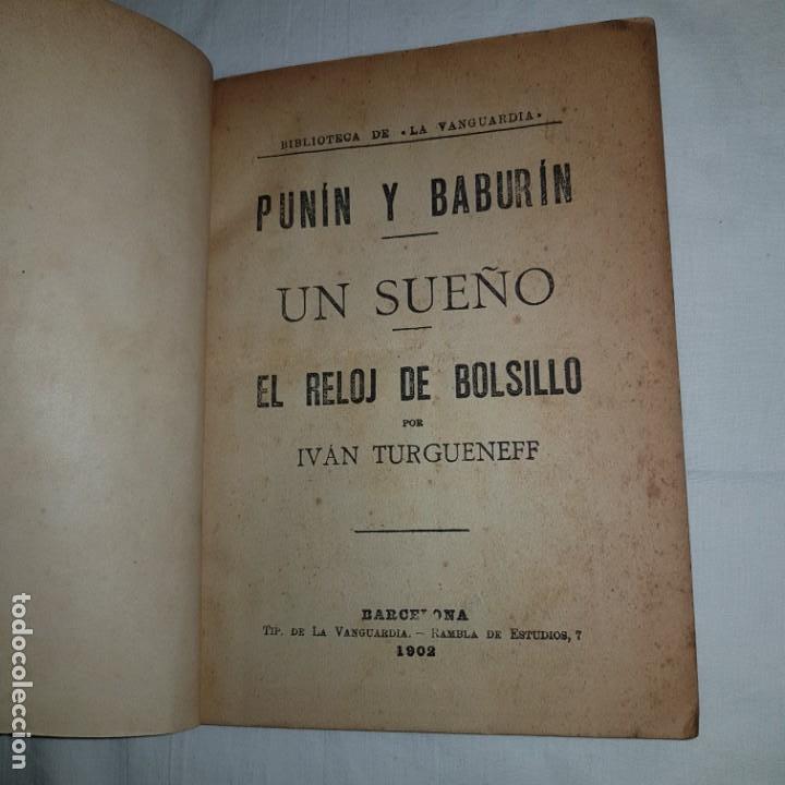 Libros antiguos: BIBLIOTECA DE LA VANGUARDIA-1902- IVAN TURGUENEFF - Foto 2